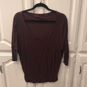 Maroon Top